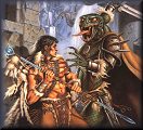 Riverwind the Plainsman, Oils, by Clyde Caldwell