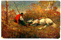 kozak and his horse