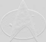Badge embossed