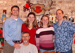 Getting it just right for Mom!  Christmas 2003