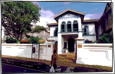 The restored Syed Alatas Mansion