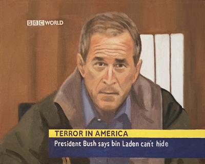 painting: Hugh Mendes