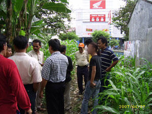 Witness verification at the crime scene