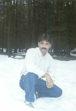 A view of me in the evergreens