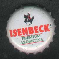 Argentina 19. Isenbeck Bottle Cap from Argentina. Updated on 24th April 2003.