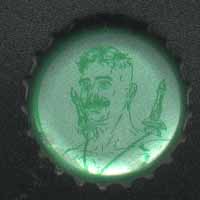 SP115. Sato Beer Bottle Cap from Thailand. Picture of a Man on the cap. Brewed from coconut. Updated on 14th April 2003.
