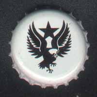 RU115. Vodka Venom Bottle Cap With Black Bird on White Background - updated 7th March 2003.