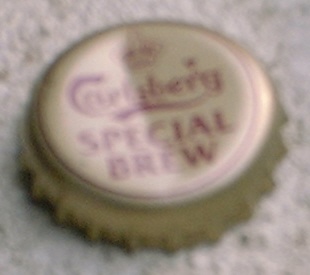 NS5. Carlsberg Special Brew Beer Bottle Cap - New Design