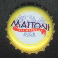 CZ 4. Mattoni Lemon Mineral Water Bottle Cap from Czech Republic. Updated on 21st May 2003.