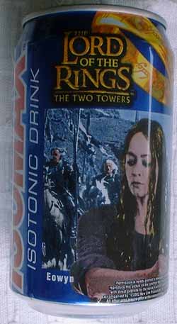 LOTR1. Lord Of The Ring Eowyn - Isomax Energy Drink Can from Malaysia.