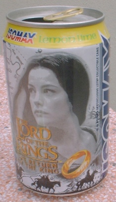 LOTR5. Lord Of The Ring  - Isomax Energy Drink Can from Malaysia.
