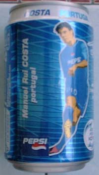 5. Manuel Rui COSTA of Portugal - Pepsi Can from Thailand.