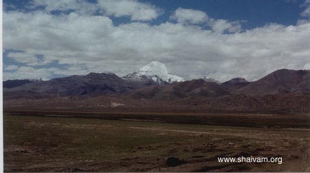 The First Sight of Mt Kailash