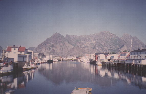 Henningsvr harbour
