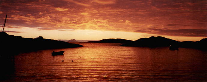 Sunset in December