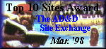 March Top 10 Award