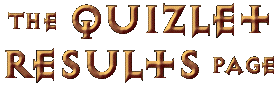 Quizlet Results