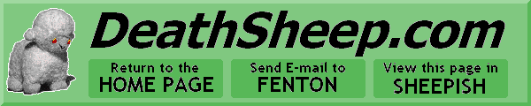 Deathsheep.com homepage (in English)