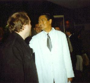 Chow Yun-Fat and Fred, at the Toronto Film Festival