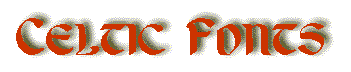 Celtic Fonts