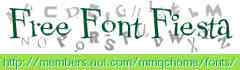 Free Font Fiesta