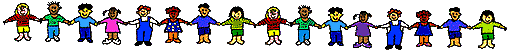 Little streghe holding hands