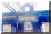 The closed gates of the Fort