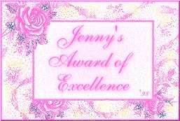 Jenny's Award of Excellence