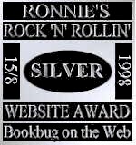 Ronnie's Rock 'N' Rollin' Website Award