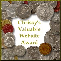 Chrissy's Valuable Website Award