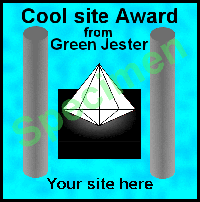 Green Jesters Cool site Award