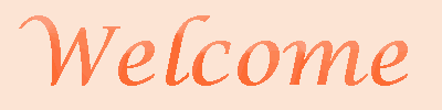 Welcome!
