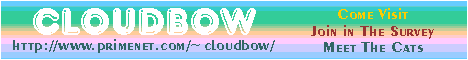 Cloudbow - Come visit, join in the survey, meet the cats