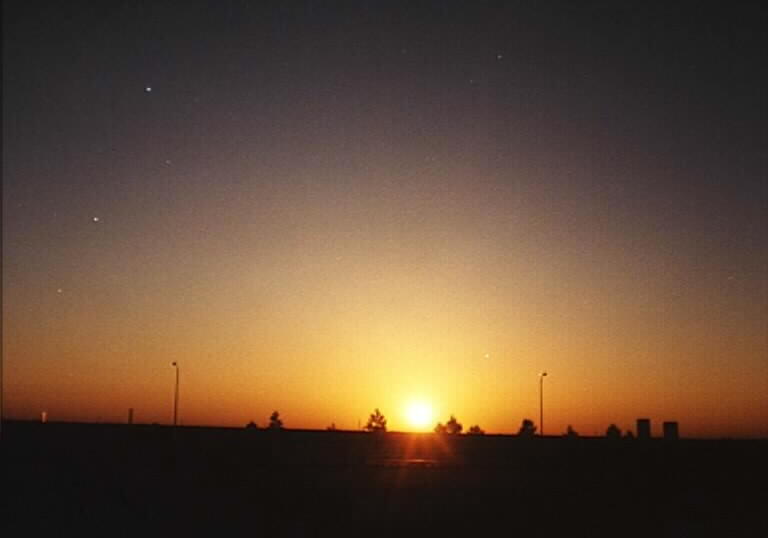 There goes the Sun