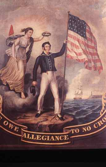 Tough-Minded are Crowned Free by Lady Liberty as More States Join the Union