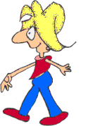 walking girl