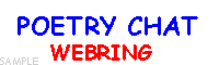 Poetry Chat Webring