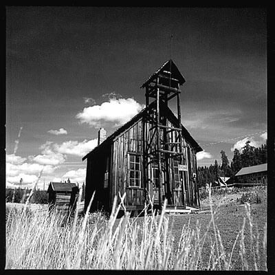Photo of Schoolhouse/City Hall - Granite, Oregon