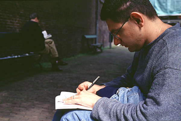 Begijnhof, Amsterdam, May 1998