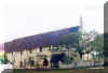 a view of the church from the road