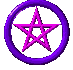 Animated Purple Pentagram
