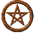 Animated Wood Pentagram