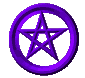 Small Purple Pentagram