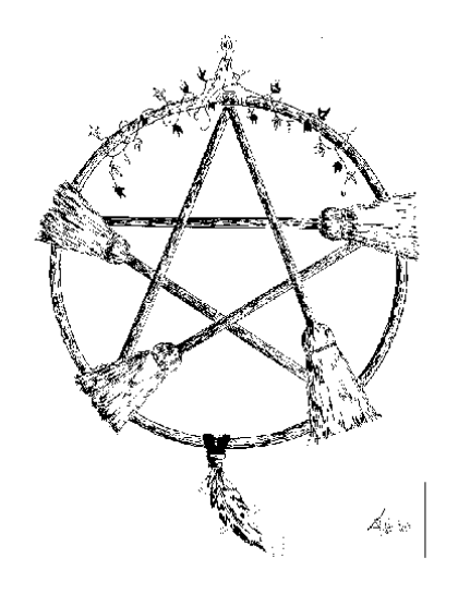 Besom Pentagram graphic