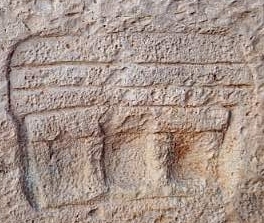 Low Relief of a Temple's Facade found at Mnajdra