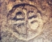 Relief of a cross from the Salina Catacombs