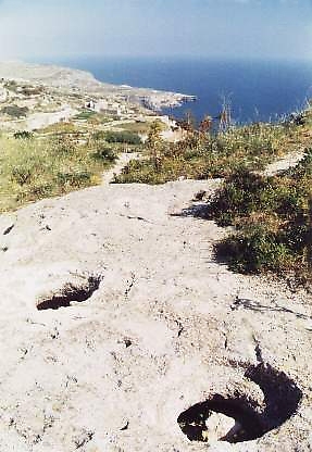 Silo Pits at Wardija ta' San Gorg