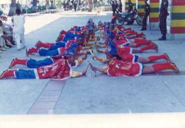 Integrantes Danza el Paloteo Mixto