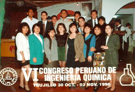 Integrantes de Nuestra Promocin Presentes en el VI Congreso Peruano de Ingeniera Qumica