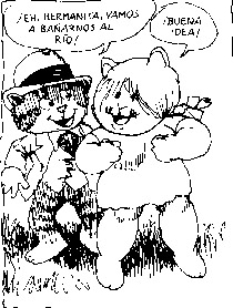 Fritz y su hermanita